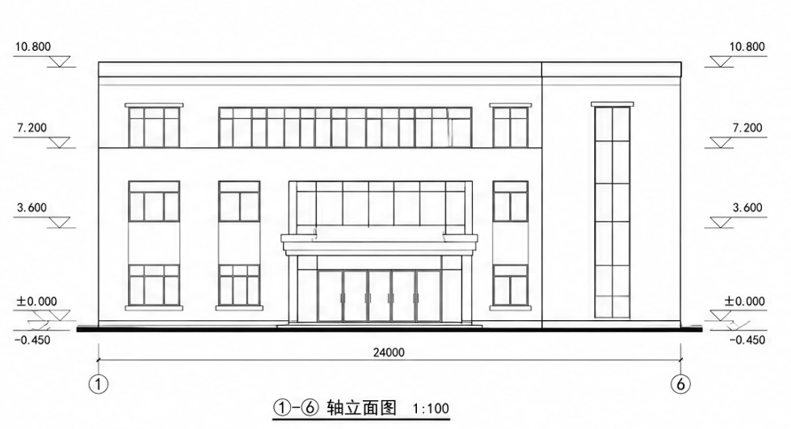 BIM 剖面图